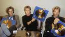 The Police recibiendo sus discos de oro por el álbum Synchronicity. Foto: The Police.com
