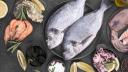 Pescados y mariscos frescos.