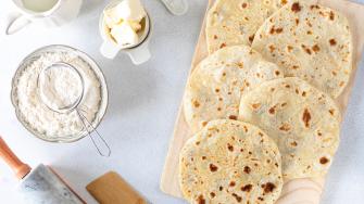 Hacer tortillas de harina