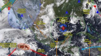 El inicio de semana en México estará marcado por contrastes, por un lado con lluvias fuertes a intensas, descargas eléctricas y granizo en varias regiones del país debido al monzón mexicano y dos ondas tropicales, mientras que el noroeste y la península de Yucatán enfrentarán temperaturas extremas superiores a 45 °C.
Para más información del tema, visita: https://www.eleconomista.com.mx/politica/monzon-ondas-tropicales-traeran-lluvias-calor-extremo-semana-estados-20250706-766890.html
¡Síguenos en nuestras redes sociales para mantenerte informado!
Twitter: https://twitter.com/eleconomista
Facebook: https://www.facebook.com/ElEconomista.mx
Instagram: https://www.instagram.com/eleconomistamx
LinkedIn: https://www.linkedin.com/company/el-economista/
#ElEconomista #EETV #Clima