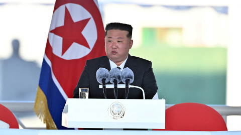 Kim Jong Un, líder de Corea del Norte.