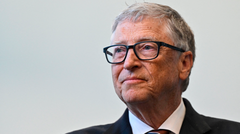 Bill Gates, cofundador de Microsoft. Foto: AFP