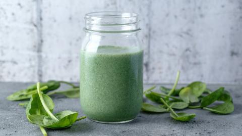 Licuado verde.