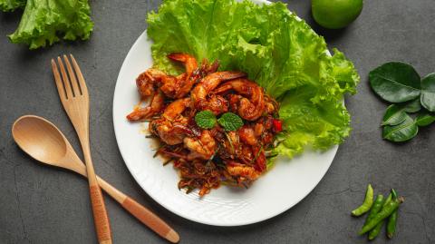 Camarones a la diabla