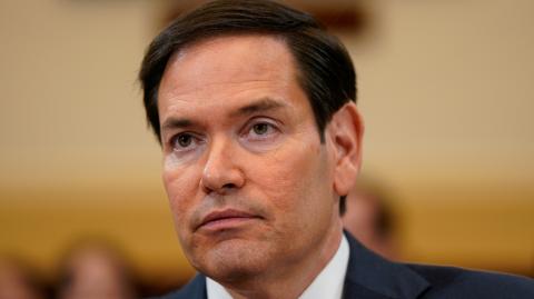 Marco Rubio, durante su comparecencia ante la Cámara de Representantes. Foto: Reuters