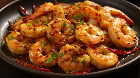 Camarones a la diabla
