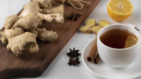 Té de jengibre