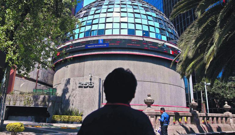 FILE PHOTO: Mexico's stock exchange building is pictured in Mexico City, Mexico, February 27, 2020. REUTERS/Edgard Garrido/File Photo